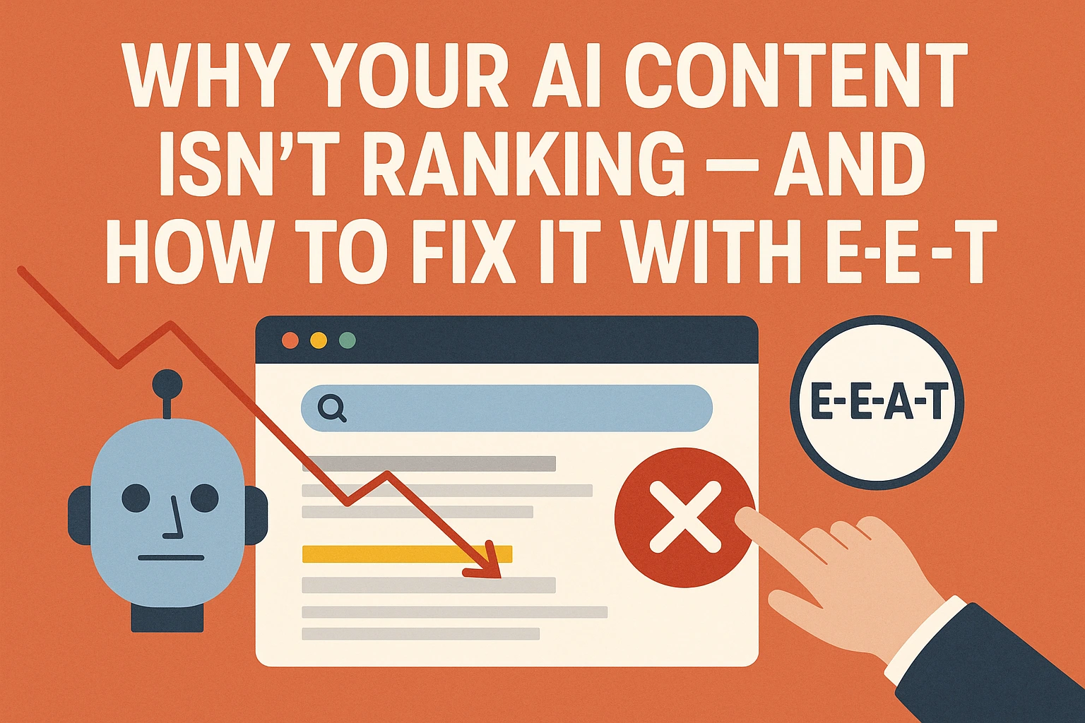 AI Content Not Ranking? Fix It with E-E-A-T in 2025
